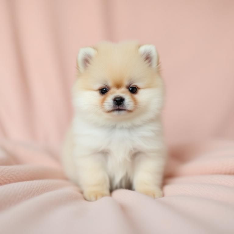 Mía, cachorro de Diamantes del Mediterráneo